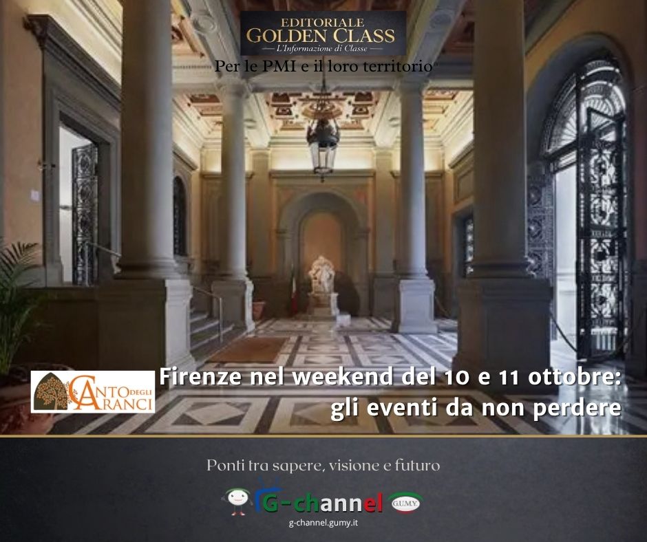 Firenze nel weekend del 10 e 11 ottobre: gli eventi da non perdere